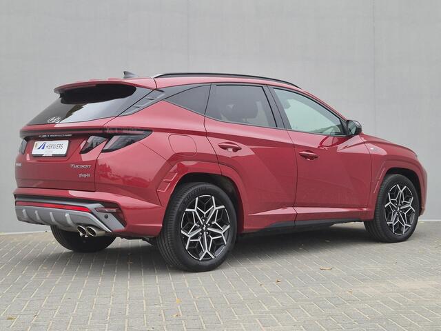 Hyundai TUCSON 1.6 T-GDI PHEV Plug-in N Line 4WD Automaat / Apple Carplay Android Auto / Trekgewicht 1350 kg / Elektrische achterklep / Stuur-, en Stoelverwarming / Adaptief CC /