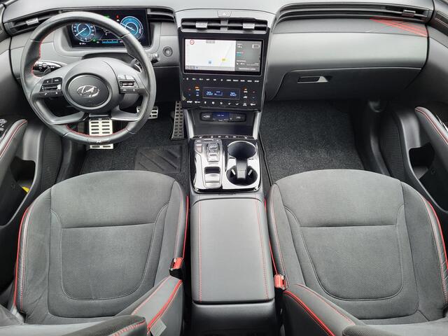 Hyundai TUCSON 1.6 T-GDI PHEV N Line Edition 4WD Automaat / Dealeronderhouden / Afn. trekhaak (1350 kg) / Apple Carplay / Android Auto / Stuur- en Stoelverwarming / Krell audio / DAB / Elektrische achterklep