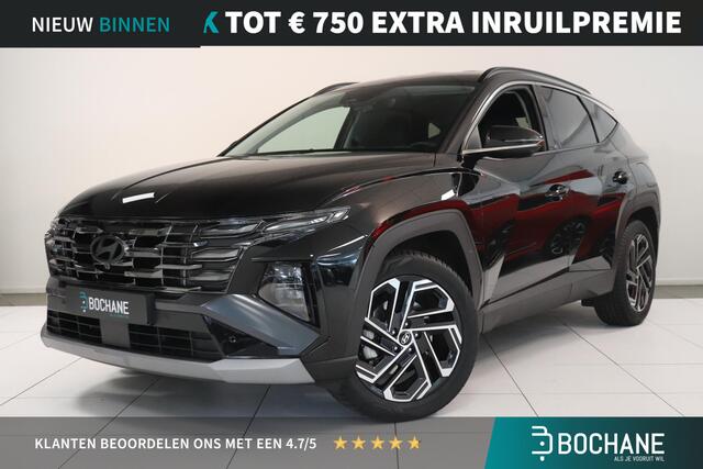 Hyundai TUCSON 1.6 T-GDI PHEV Premium | 360° Camera | Leder bekleding | Electr. stoelen | AppleCarplay AndroidAuto | Stoel en stuur verwarming | Smartphone entry |