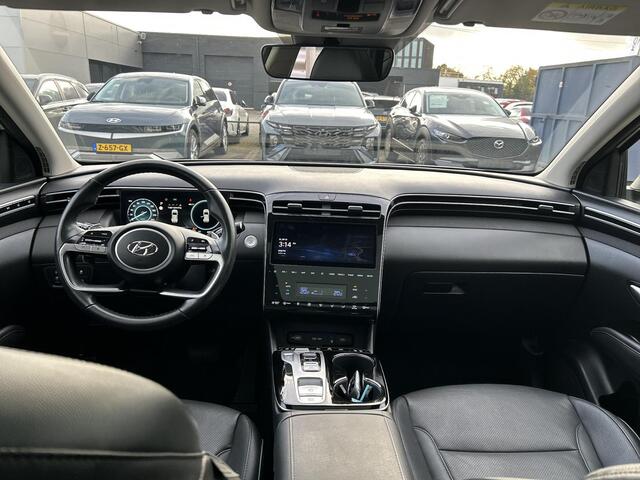 Hyundai TUCSON 1.6 T-GDI PHEV Premium Sky 4WD | Stoelverwarming/verkoeling | Stuurverwarming | Schuif-kantel dak | Lederen bekleding | 2e zit-rij bankverwarming | 360graden camera | 3-zone klimaatcontrole | Elektrische geheugen stoelen | KRELL- premium audiosysteem |