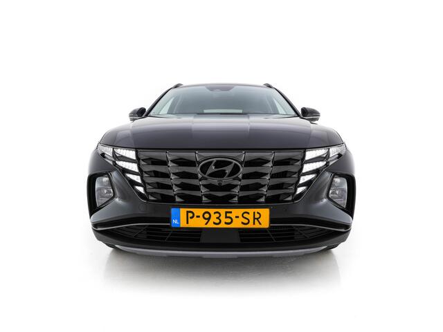 Hyundai TUCSON 1.6 T-GDI PHEV Premium 4WD (INCL.BTW) *FULL-LEATER | FULL-LED | ADAPTIVE-CRUISE | BLIND-SPOT | MEMORY-PACK | TOP-VIEW | KEYLESS | DIGI-COCKPIT | HEATED/VENTILATED-COMFORTSEATS | DAB+ | PRIVACY-GLASS | SHIFT-PADDLES | 1