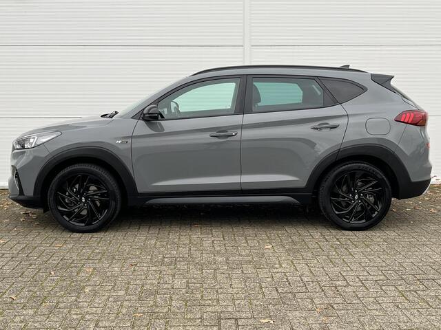 Hyundai TUCSON 1.6 T-GDI N-Line / trekhaak ( 1600 kg) / Autonomous Emergency Braking / lichtmetalen velgen 19" / voorstoelen verwarmd /