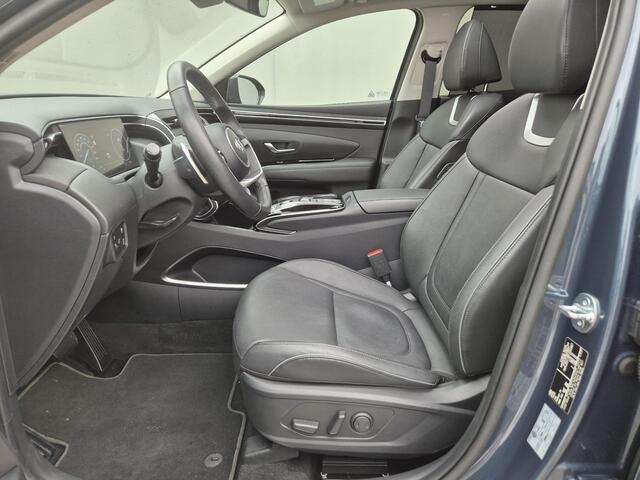 Hyundai TUCSON 1.6 T-GDI HEV Premium Sky Automaat / Fabrieksgarantie tot 03-2029 / Dealer onderhouden / Adaptief cruise control / Glazen schuif- en kanteldak / Elektrische achterklep / Stuur-, Stoel en Achterbank verwarming / Rondomzicht camera / Adaptief CC /