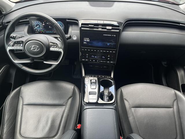 Hyundai TUCSON 1.6 T-GDI 265Pk PHEV Premium 4WD | Trekhaak | Lederen bekleding | Contrasterende dakkleur | Allseason banden | 360o graden camera |