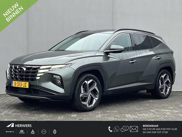 Hyundai TUCSON 1.6 T-GDI PHEV Premium 4WD / Trekhaak (Trekgewicht 1.350kg) / Stuur- en Stoelverwarming / Stoelverkoeling / Adaptieve Cruise Control / 360° Camera / Climate Control / Navigatie full map / Apple Carplay & Android Auto / Elektrisch Verstelbare Voorstoelen m