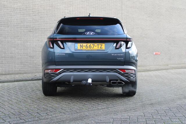 Hyundai TUCSON 1.6 T-GDI HEV Premium Automaat, Keyless Entry/Start, Andr. Auto/Applecarpl., Trekhaak, Lederen bekleding