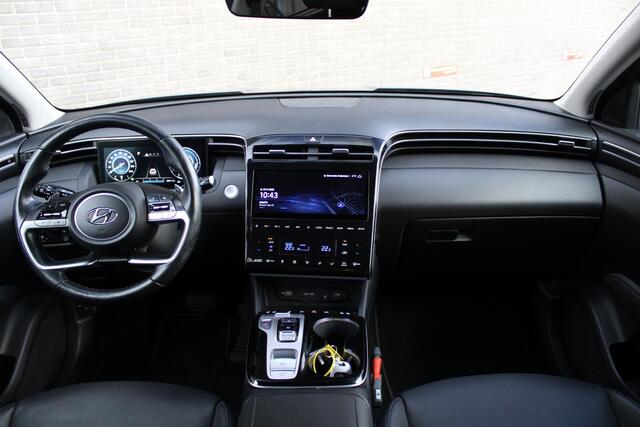 Hyundai TUCSON 1.6 T-GDI HEV Premium Automaat, Keyless Entry/Start, Andr. Auto/Applecarpl., Trekhaak, Lederen bekleding