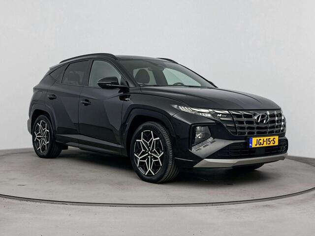 Hyundai TUCSON 1.6 T-GDI PHEV N Line Sky 4WD | Elektrisch glazen Panorama-dak | Naigatie Apple carplay en Android Auto |