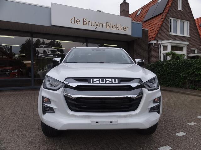 Isuzu D-MAX 1.9 Double Cab verlengd 5-persoons V-Cross Automaat BPM-vrij / 20 december 2024 / meest luxe uitvoering / trekhaak / lederen bekleding / Apple carplay / Android Auto / groot scherm / camera