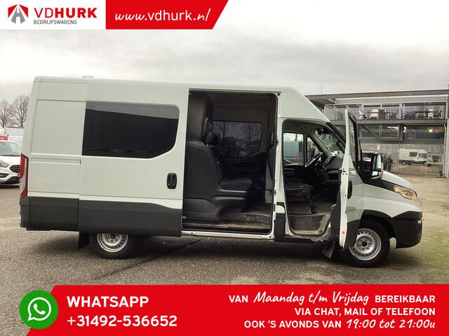 Iveco DAILY 35S16V 2.3 L3H2 155 pk Aut. DC Dubbel cabine/ 3.5T trekverm./ Climate/ Cruise/ Camera/ Trekhaak