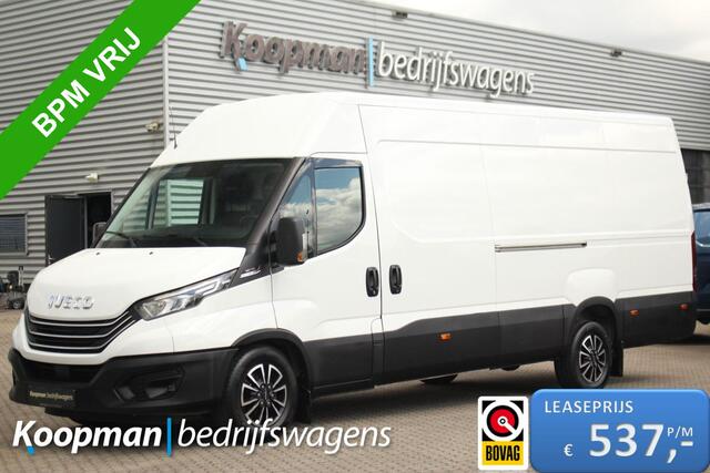 Iveco DAILY 35S18A8 3.0 180pk L4H2 Automaat | Adap. Cruise| L + R Schuifdeur | 3500kg trekgew. | Gev. Stoel | Camera | Navi | Clima | Lease 537,- p/m