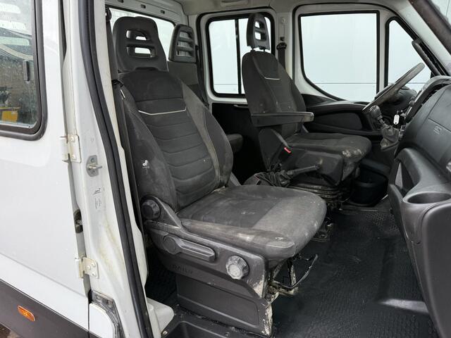 Iveco DAILY 35C16 3.0 Dubbele Cabine Kipper Dubbellucht Airco Navigatie Camera 3.5t Trekhaak Tipper Benne