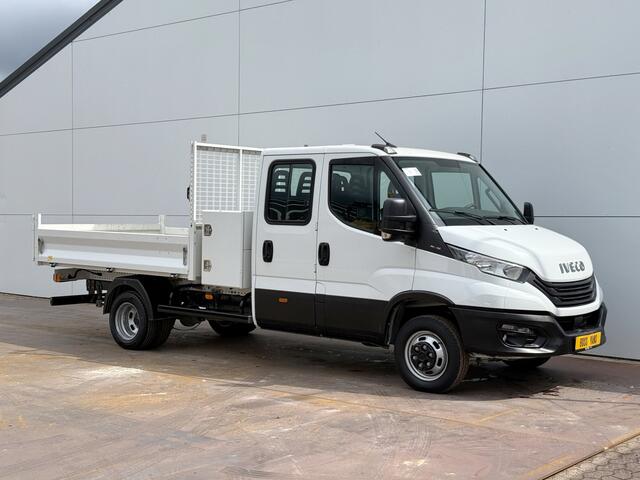 Iveco DAILY 35C16 3.0 Dubbele Cabine Kipper Dubbellucht Airco Navigatie Camera 3.5t Trekhaak Tipper Benne