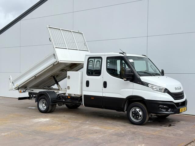 Iveco DAILY 35C16 3.0 Dubbele Cabine Kipper Dubbellucht Airco Navigatie Camera 3.5t Trekhaak Tipper Benne