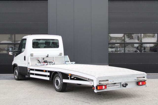 Iveco DAILY 35S18 3.0L 180pk Autotransporter - Geveerde Stoel - Lier - LED - Navi - ACC - Lane Assist - Faustmann Opbouw - Rijklaar