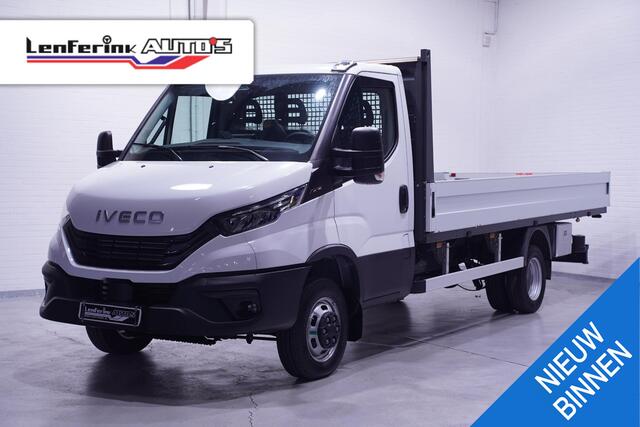 Iveco DAILY 35C18 180 pk Open Laadbak Navi, BPM vrij LxBxH 480x210x40 cm, Airco ECC, Nieuw 2024, 3-Zits