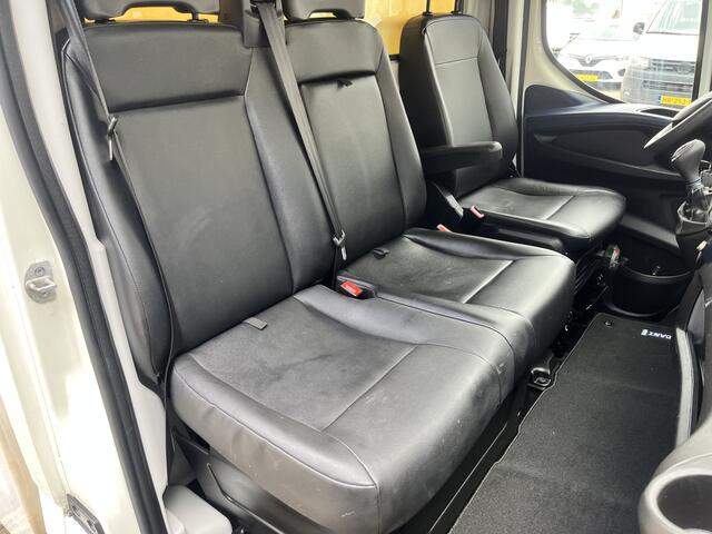 Iveco DAILY 35S14N Automaat met Laadklep Luchtvering Airco Cruise controle 3-Persoons Hogeschotten Gereedschapskist Open laadbak Pick-up P-up Bakwagen 1e eigenaar Euro 6