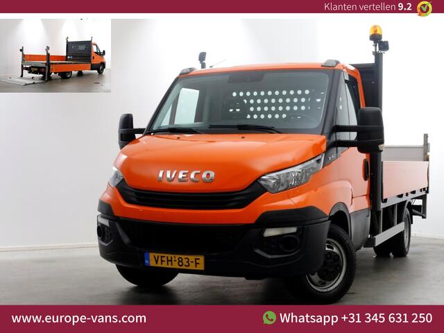 Iveco DAILY 35C14 136pk Open Laadbak met laadklep en trekhaak 3500kg 02-2020