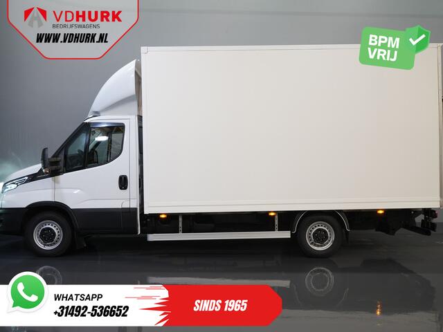 Iveco DAILY 35S18HV 3.0 Aut. ZF BPM VRIJ! Bakwagen Laadklep/ Zijdeur/ LED/ Spoiler/ 3.5T trekverm./ Gev.Stoel/ Adapt.Cruise/ Navi/ Carplay/ Climate/ 440x210x230