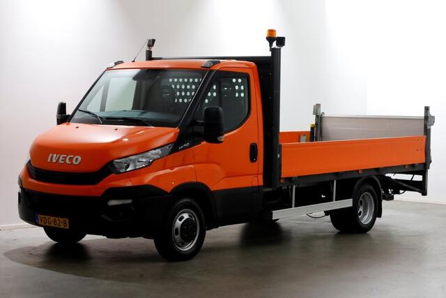Iveco DAILY 35C14 136pk Open Laadbak met laadklep en trekhaak 3500kg 10-2019