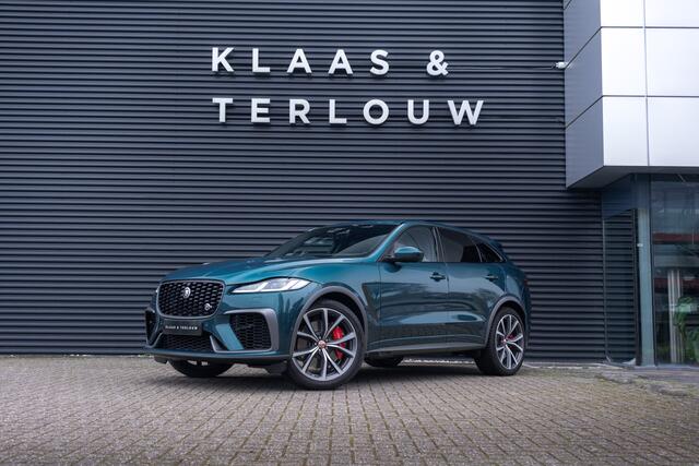 Jaguar F-PACE 5.0 P550 V8 SVR Supercharged / Panoramadak / Meridian Surround Audio