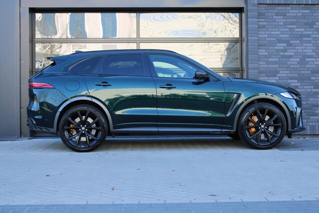 Jaguar F-PACE 5.0 V8 S/C AWD SVR | UNIEK! | DEALER OND | HUD | 360 | STOELKOELING | ELEK TREKHAAK | MERIDIAN |