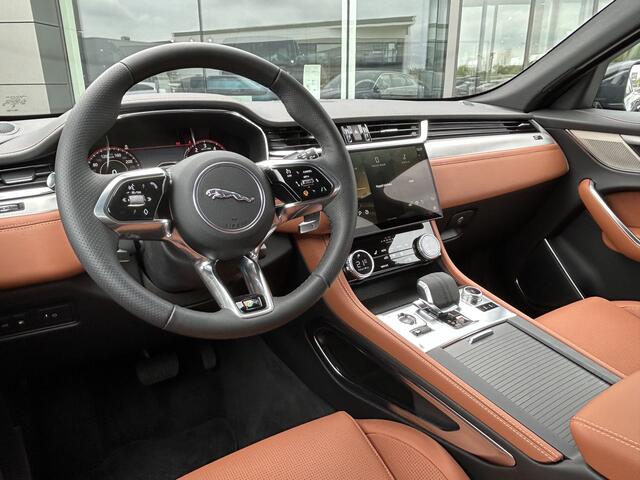 Jaguar F-PACE P400e 404pk AWD R-Dynamic S | Elektr. trekhaak tot 2.000kg | Tan (cognac) interieur | Adaptive Cruise |