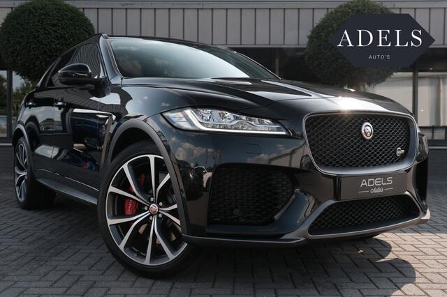 Jaguar F-PACE 5.0 V8 S/C AWD SVR Panodak Meridian Sfeerverlichting Dealer Onderhouden