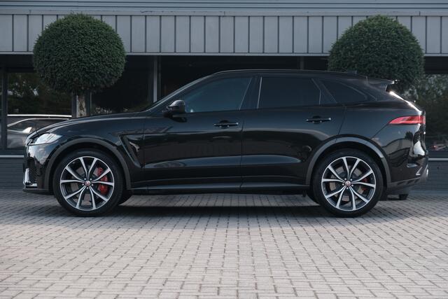 Jaguar F-PACE 5.0 V8 S/C AWD SVR Panodak Meridian Sfeerverlichting Dealer Onderhouden