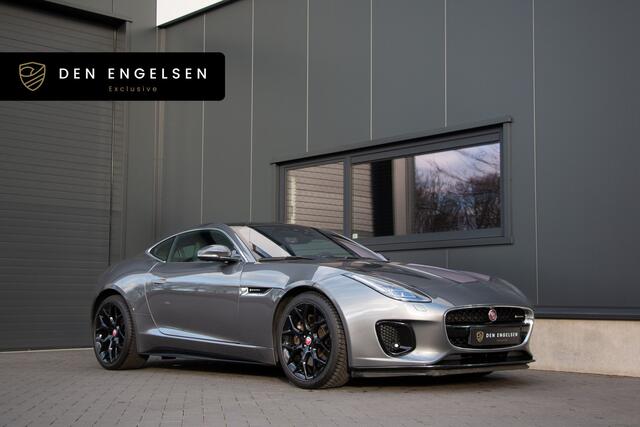 Jaguar F-TYPE 2.0T 300pk RWD R-Dynamic | NL Auto | BTW | Sportuitlaat | Lane Assist | Stuurverwarming | Glasdak | RWD | Led | Camera | Memory | Apple & Android Carplay | 19"| Dealer Onderhouden.