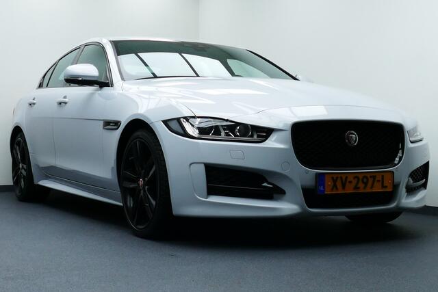 Jaguar XE 2.0t Prestige R-Sport Wit Metallic. 19"LMV, Navi, Camera, Xenon, Stoelverw