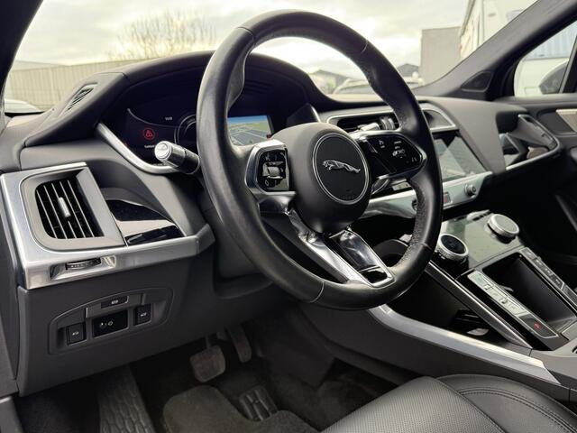 Jaguar i-Pace BWJ 2018 EV400 400 PK S 90 kWh AWD / CAMERA / CLIMA / NAVI / PRIV. GLAS / LEDER / VIRTUAL COCKPIT / LMV 18 INCH / KEYLESS ENTRY + START / MULTIFUNCT. STUUR