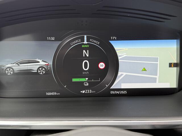 Jaguar i-Pace BWJ 2018 EV400 400 PK S 90 kWh AWD / CAMERA / CLIMA / NAVI / PRIV. GLAS / LEDER / VIRTUAL COCKPIT / LMV 18 INCH / KEYLESS ENTRY + START / MULTIFUNCT. STUUR