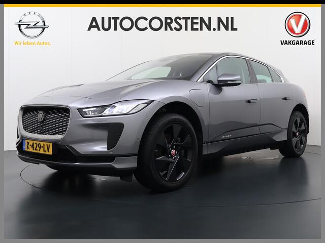 Jaguar i-Pace EV400 AWD Business Edition S 90kWh Leder 360°Camera Meridian®-Audio Stoel+Stuurverwarming Navi Ecc Apple Carplay Android Auto Cruise Control Voorruitverwarming DAB+ Led Verkeersbord detectie Rijstrooksensor Wifi SOH 89% Origineel Nederlandse Auto Nieuwpri