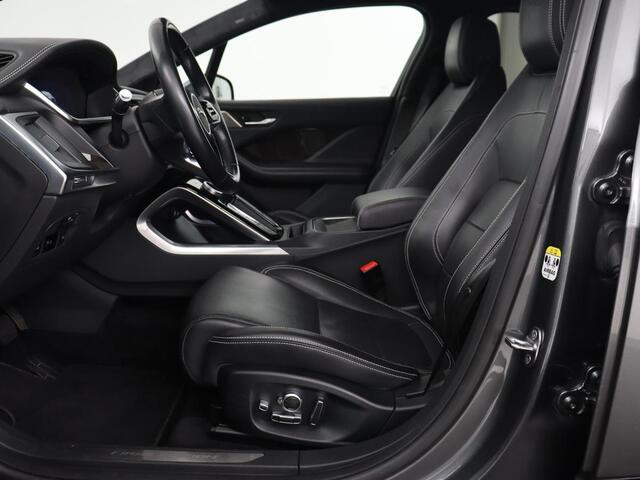 Jaguar i-Pace EV400 HSE 90 kWh | Panoramadak | Head-Up | Luchtvering | Meridian Sound | Leder | Stoelverwarming | 360 Camera | Carplay | Achterbankverwarming | DAB | Keyless