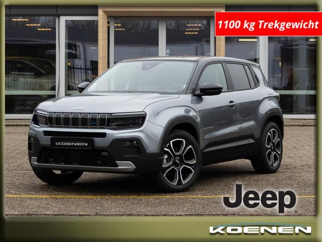 Jeep Avenger SUMMIT 156pk 1100 kg trekgewicht !!! LEER / ADATPIVE CRUISE / FU