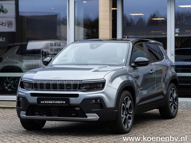 Jeep Avenger SUMMIT 156pk 1100 kg trekgewicht !!! LEER / ADATPIVE CRUISE / FU