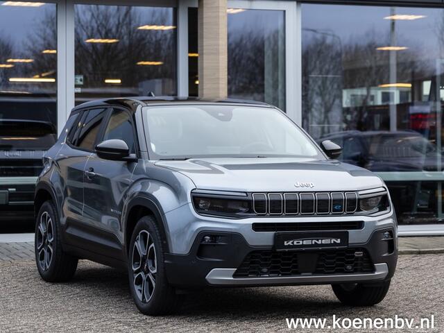 Jeep Avenger SUMMIT 156pk 1100 kg trekgewicht !!! LEER / ADATPIVE CRUISE / FU