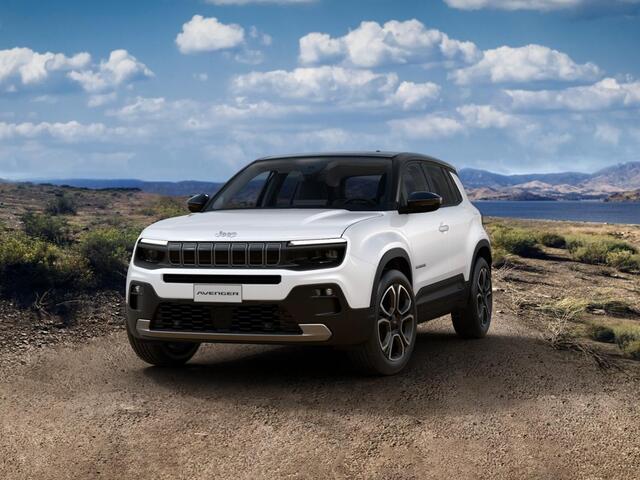 Jeep Avenger Summit 54 kWh | Schuif/Kanteldak | Leder&Winter Pack | Warmtepomp | Info&Convenience Pack