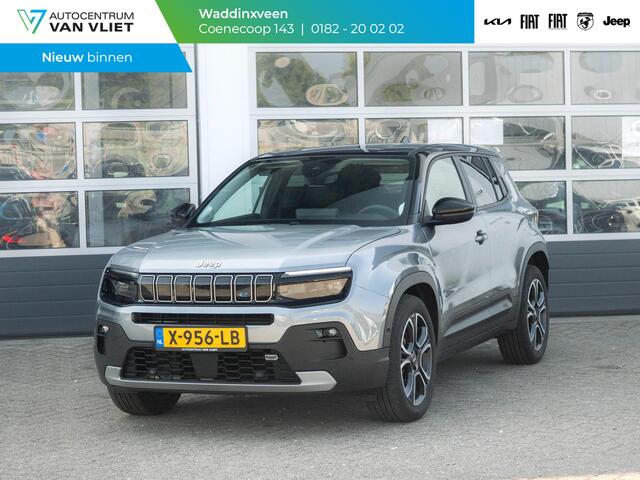 Jeep Avenger 1st Edition 54 kWh | Clima | Cruise | Adapt. Camera | Apple Carplay | BSM | 18" | Keyless | Winter Pack