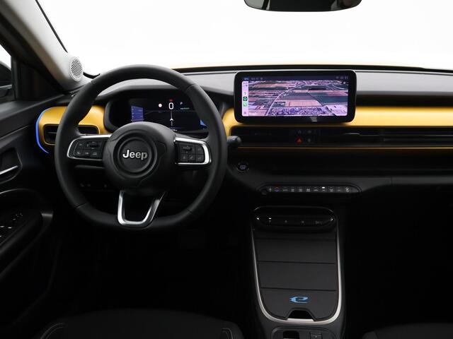 Jeep Avenger SUMMIT 54 kWh SUN YELLOW TWO-TONE + BREEDBEELD APPLE CARPLAY | CAMERA | ADAPTIVE CRUISE CONTROL