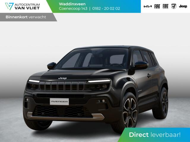 Jeep Avenger Summit 54 kWh | 17% Bijtelling | Schuif/Kanteldak | Winter Pack | infotainment&Convenience Pack | Warmtepomp