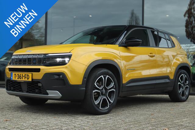 Jeep Avenger SUMMIT 54 KWH | LED | CARPLAY | CAMERA | KEY-LESS | ACC | WARMTEPOMP | STOELVERW.