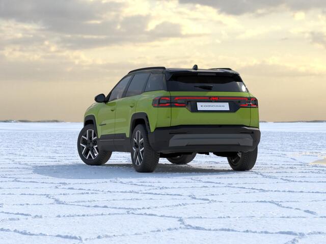 Jeep COMPASS First Edition 74 kWh | Adapt. Cruise | Camera | Carplay | 20" | Elektr. A-Klep | Navi | Winter Pack