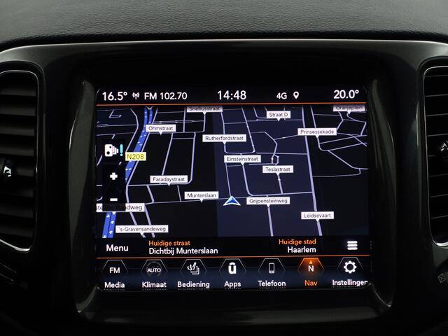 Jeep COMPASS 1.3T S Night Eagle Aut- Xenon Led, Keyless, Stuur/Stoelverwarming, Alpine Audio, Memory