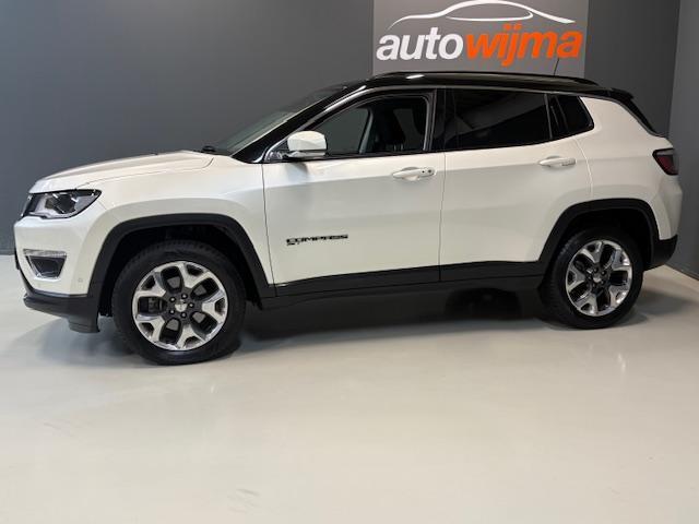 Jeep COMPASS 1.4 MultiAir 170pk Limited 4x4 Automaat Apple carplay, stoel/stuurverwarming, Beats audio Drivers assist pack, Xenon