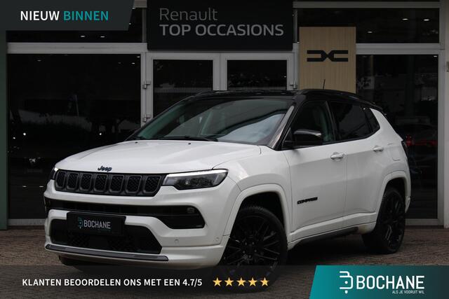Jeep COMPASS 4xe 240 Plug-in Hybrid Electric S Adaptive CruiseControl | Elektrische stoelen | Stoelverwarming | All Season banden | Elektrische Achterklep | 4x4 | Navigatie | Parkeersensoren | Achteruitrijcamera