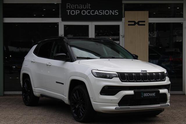 Jeep COMPASS 4xe 240 Plug-in Hybrid Electric S Adaptive CruiseControl | Elektrische stoelen | Stoelverwarming | All Season banden | Elektrische Achterklep | 4x4 | Navigatie | Parkeersensoren | Achteruitrijcamera