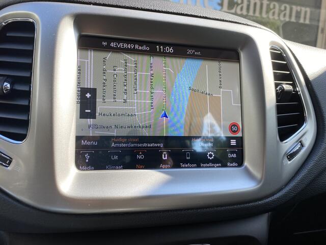 Jeep COMPASS 1.4 MultiAir Longitude Navi/Achteruitrijcamer./Deellederen bekleding/Cruise contr./Airco/Hoogte verst.b. voorstoelen/Led verl./*Lederern multifunct. stuur/Parkeerenes./Elektr. verstb. spiegels/Mistlampen Adaptief v