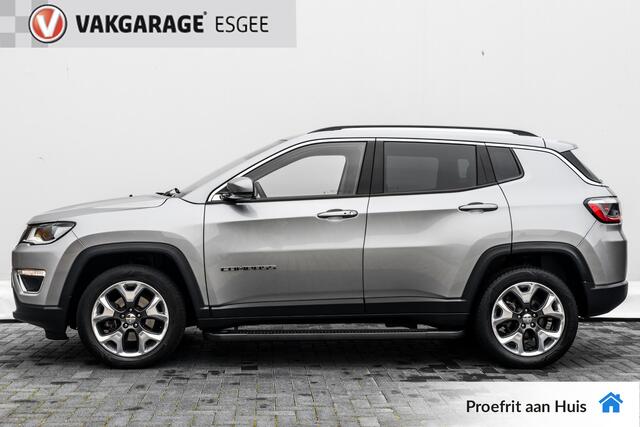 Jeep COMPASS 1.4 MultiAir Limited 4x4 RIJKLAAR INCL : GARANTIE. | Clima | Keyless entry | Navigatie | PDC | Cruise control |